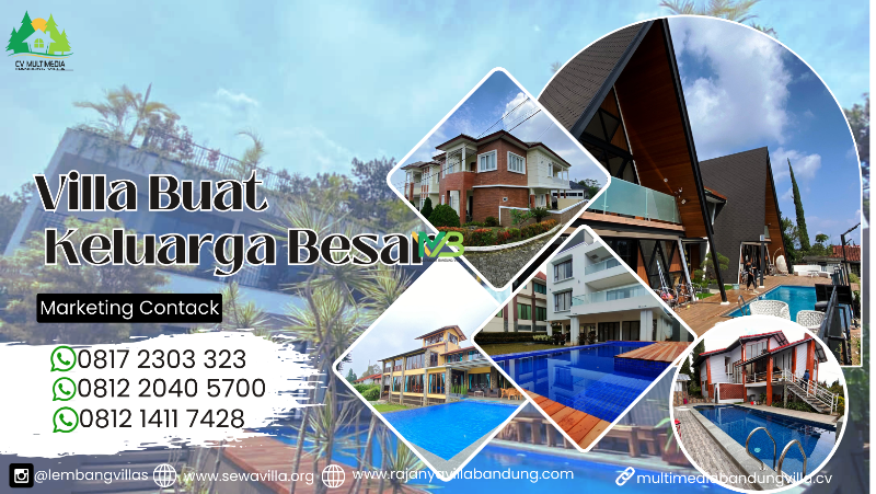 Villa Lembang Bandung Untuk Family Gathering